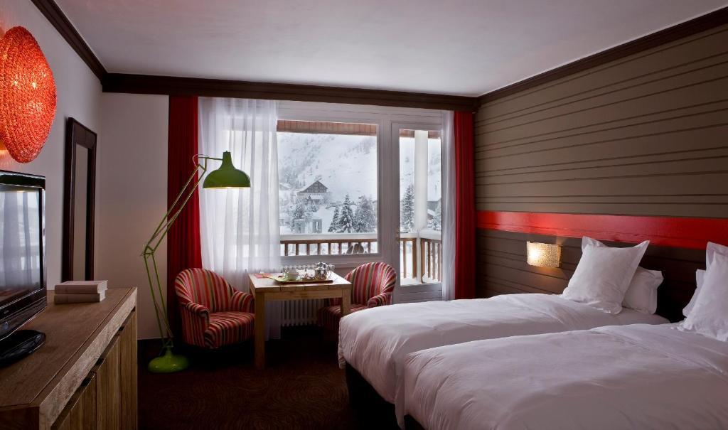 Hotel Ormelune Val-dʼIsère Pokoj fotografie